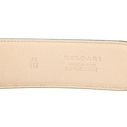Bvlgari Leather Bvlgari Bvlgari Belt