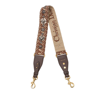 Dior Studded Oblique Bag Strap