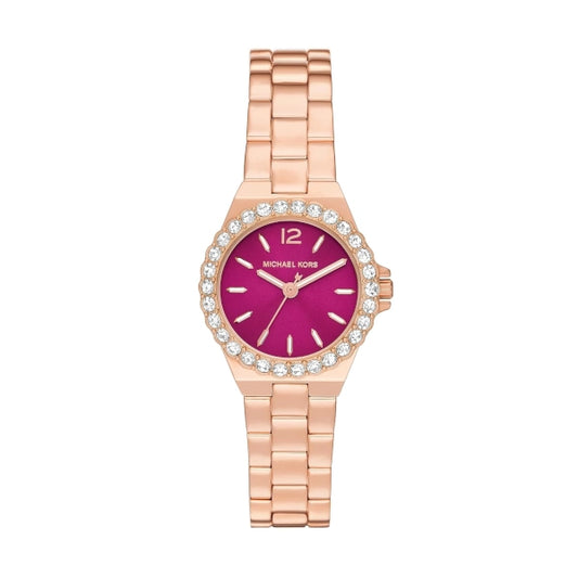 Michael Kors Pave Silver-Tone Watch