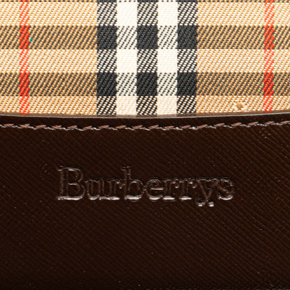 Burberry Haymarket Check Canvas Tote