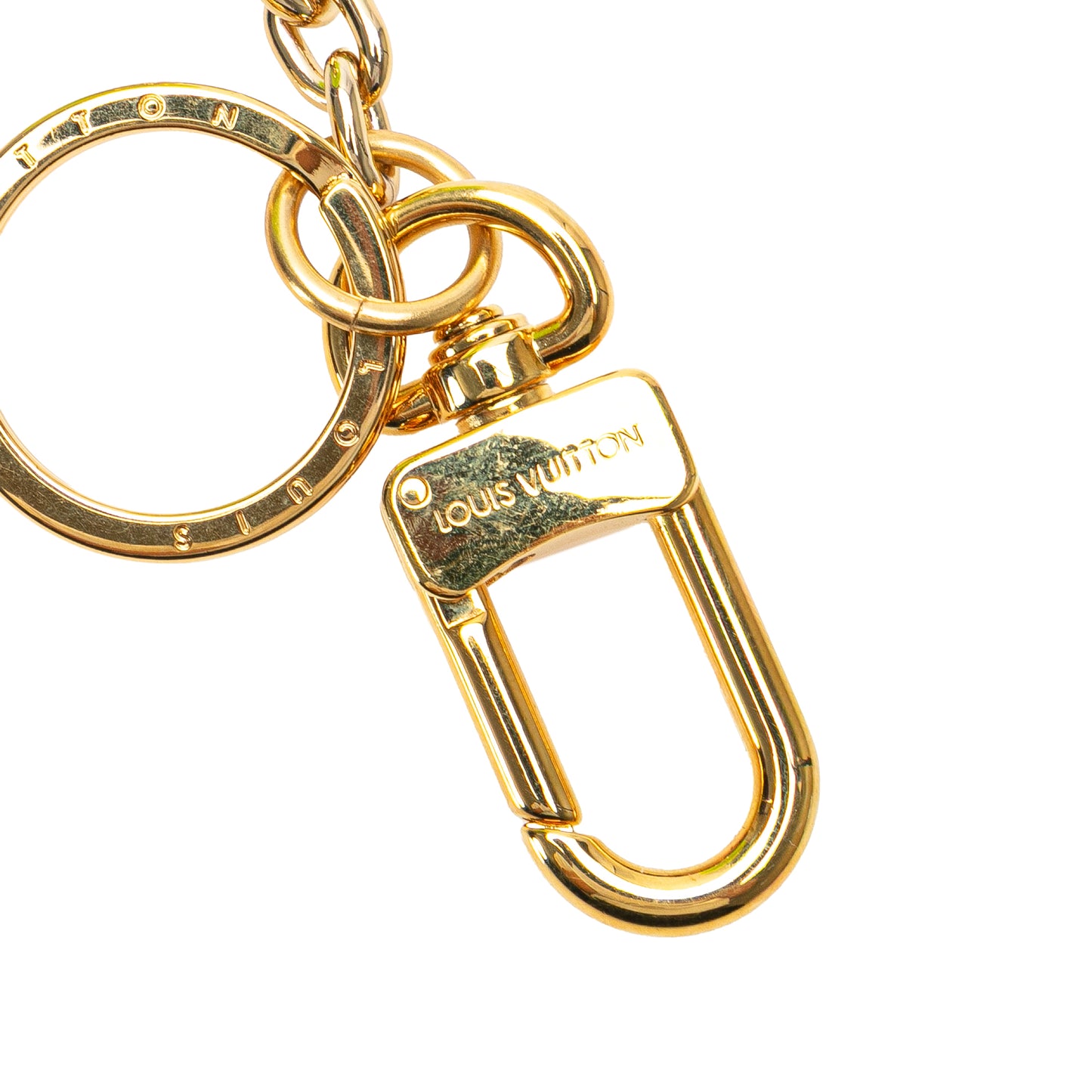 Louis Vuitton LV Set And Match Pouch Key Ring Bag Charm
