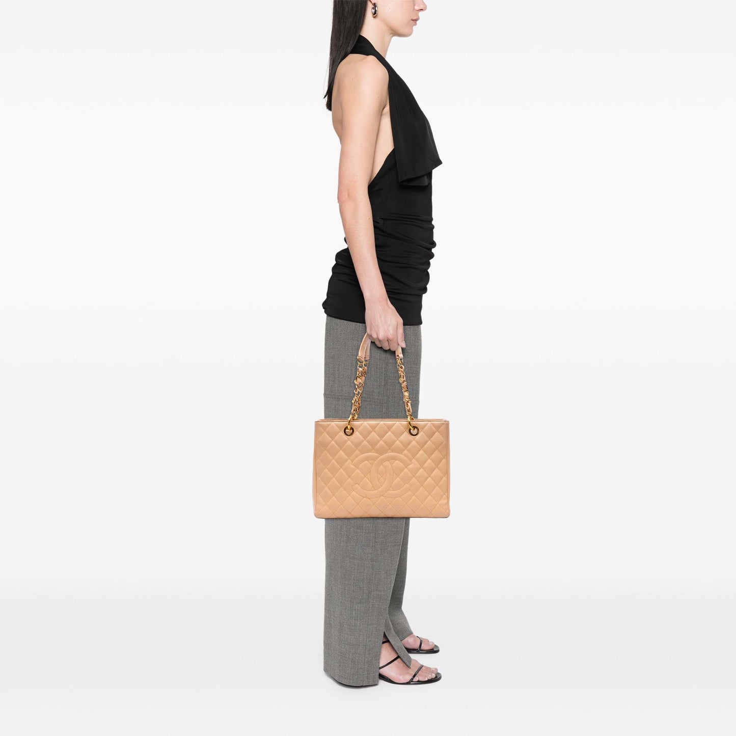 Chanel Caviar Grand Shopping Tote