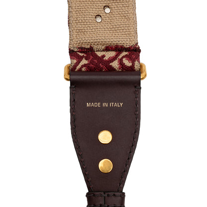 Dior Studded Oblique Canvas Bag Strap