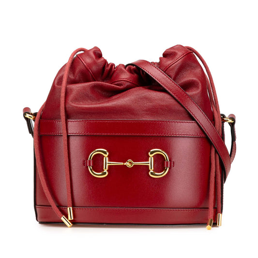 Gucci Leather Horsebit 1955 Bucket Bag