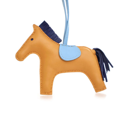 Hermès Milo Lambskin Grigri Rodeo Bag Charm MM