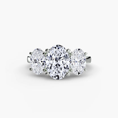 Trilogy Oval Ring