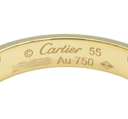 Cartier 18K Yellow Gold Small Love Ring