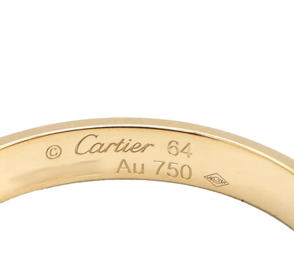 Cartier 18K Yellow Gold Small Love Ring