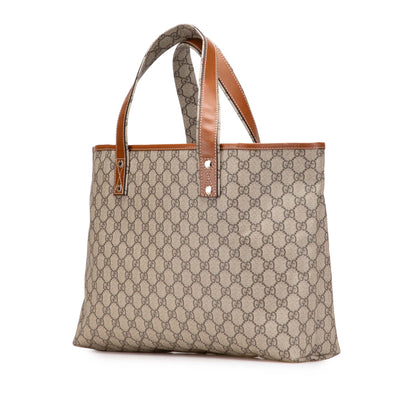 Gucci Medium GG Supreme Web Loop Tote