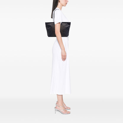 Fendi Medium Coated Canvas Laser Cut Star Roll Tote