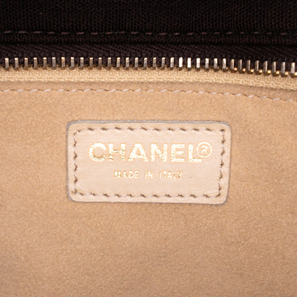 Chanel CC Chocolate Bar Jersey Tote