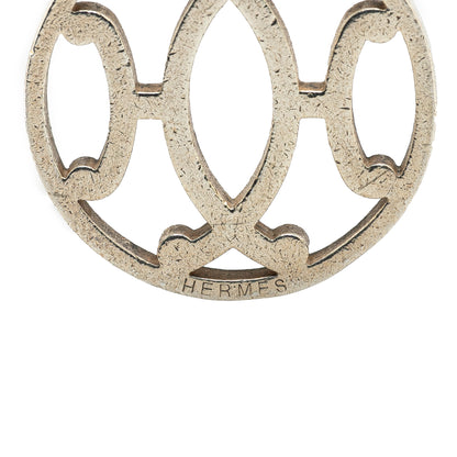 Hermès Palladium Plated Metal Bag Charm