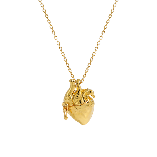 Wedding A Beating Heart 925 Sterling Silver Necklace