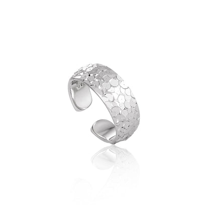 Fashion Scale Painted 925 Sterling Silver Non-Pierced Earring(Single)