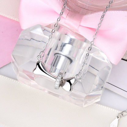 Bones Circle Solid 925 Sterling Sliver Necklace