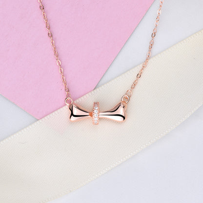 Bones Circle Solid 925 Sterling Sliver Necklace