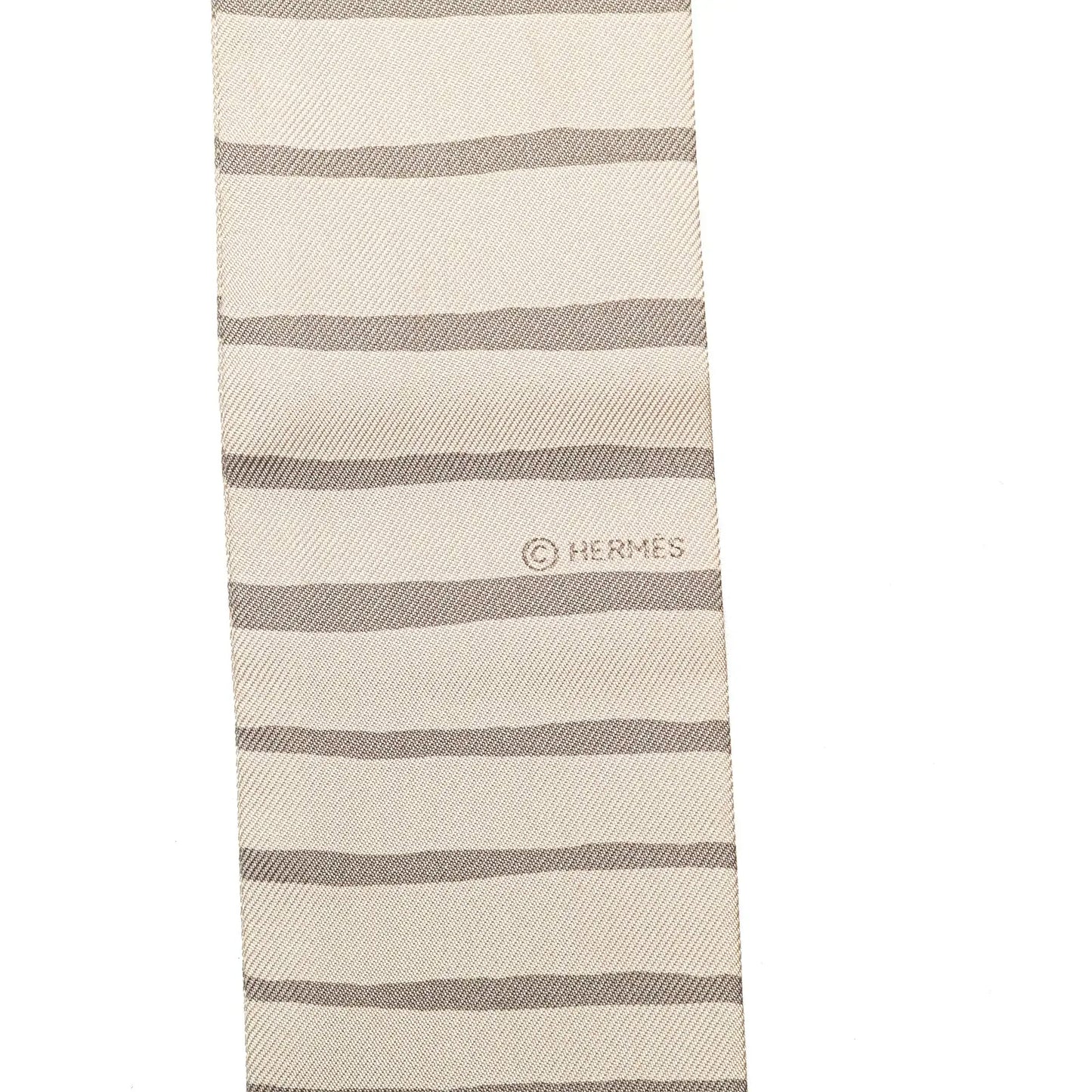 Hermès Mediterranee Silk Twilly Scarf