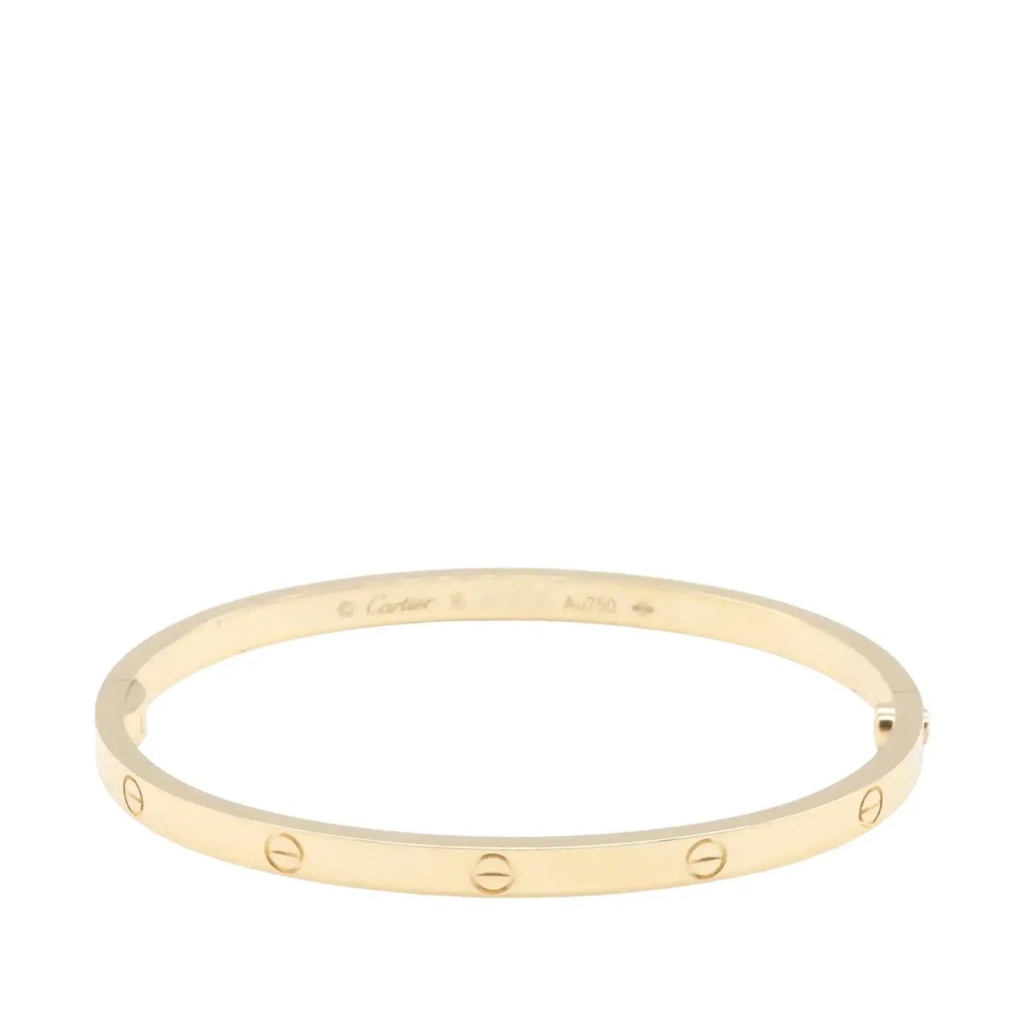 Cartier 18K Yellow Gold Small Love Bracelet
