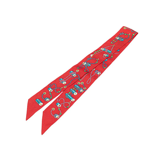 Hermès Cordages Silk Twilly Scarf
