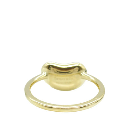 Tiffany 18K Yellow Gold Elsa Peretti Bean Ring