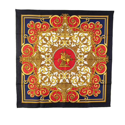 Hermès Les Tuileries Silk Scarf