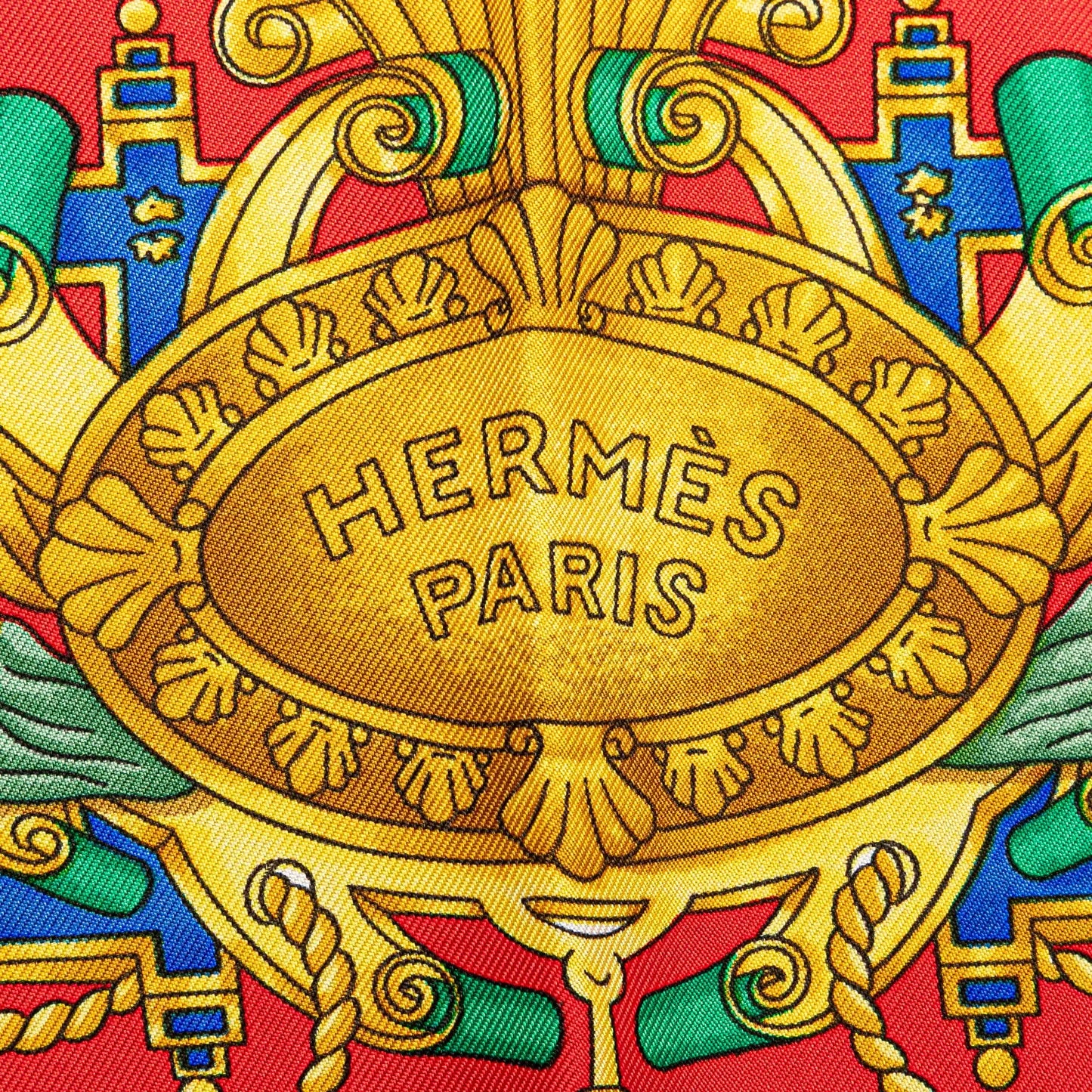 Hermès Voiles De Lumiere Silk Scarf