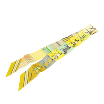 Hermès Couvertures Nouvelles Silk Twilly Scarf