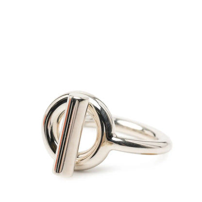 Hermès Sterling Silver Echappee Ring