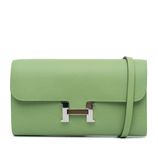 Hermès Epsom Constance Long To Go Wallet