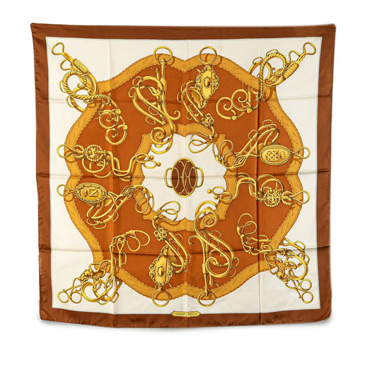 Hermès Lift Profile Silk Scarf
