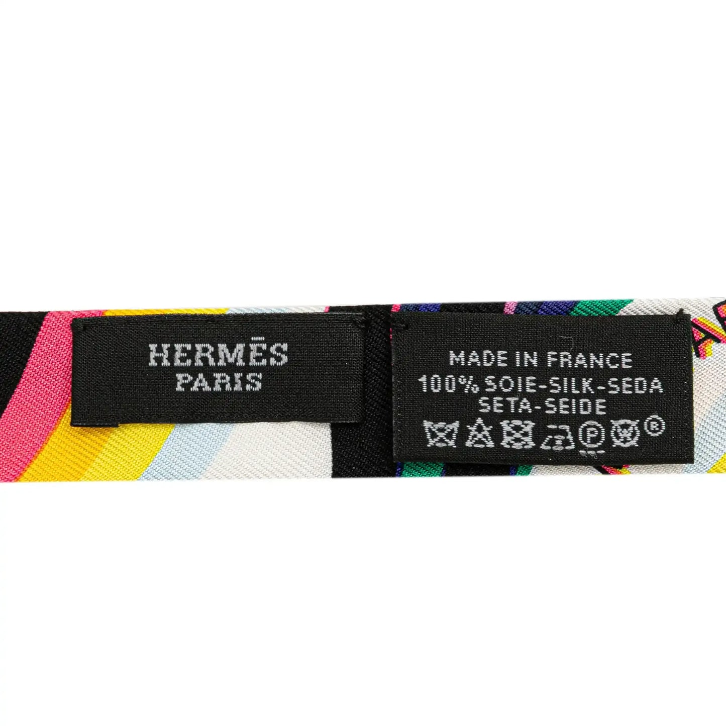 Hermès Brides De Gala Shadow Silk Twilly Scarf