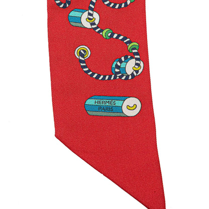 Hermès Cordages Silk Twilly Scarf