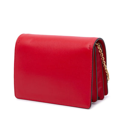 Valentino Leather Love Lab Chain Crossbody