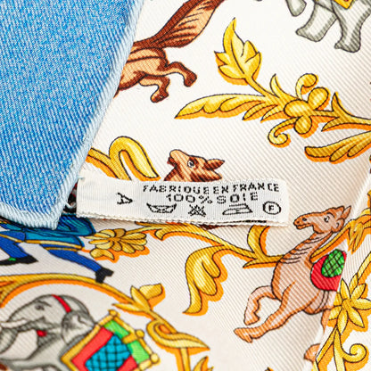 Hermès Chasse en Inde Silk Scarf
