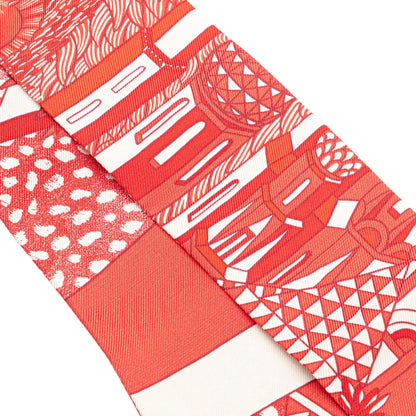 Hermès Animapolis Silk Twilly Scarf