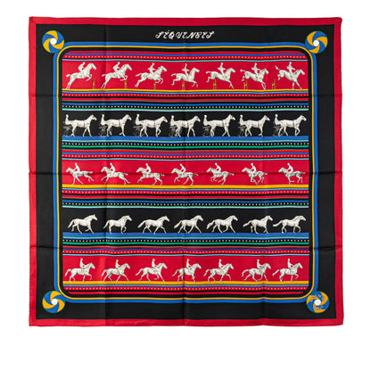 Hermès Sequences Silk Scarf