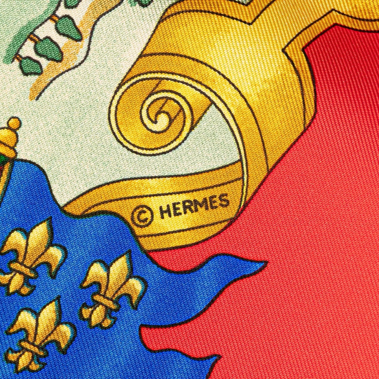 Hermès Voiles De Lumiere Silk Scarf