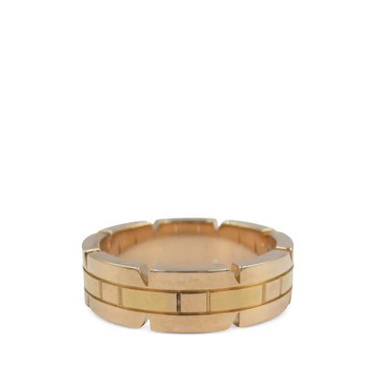 Cartier 18K Rose Gold Tank Francaise Ring