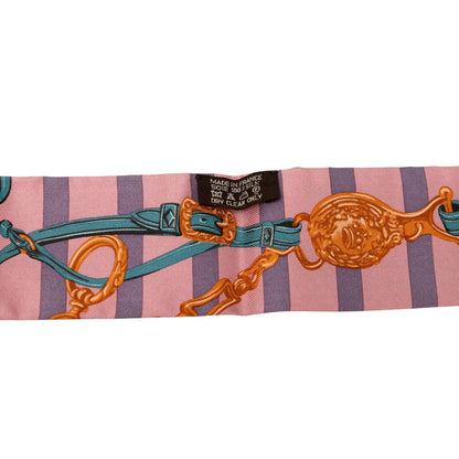 Hermès Brides De Gala Bayaderes Silk Twilly Scarf