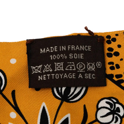 Hermès Les Leopards Bandana Silk Twilly Scarf
