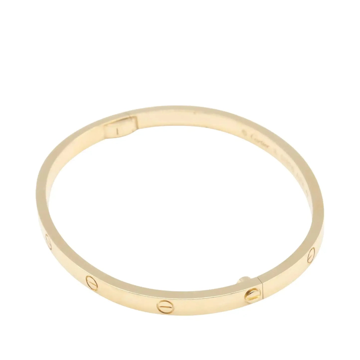 Cartier 18K Yellow Gold Small Love Bracelet