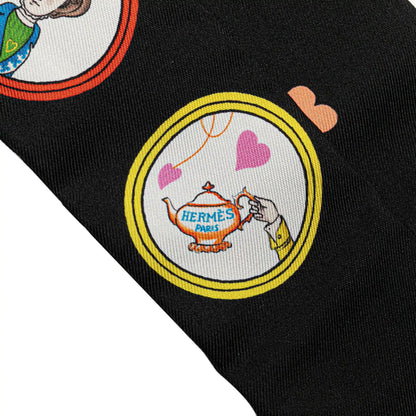 Hermès Tea Time Silk Twilly Scarf