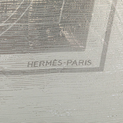 Hermès Ex Libris Glam Silk Scarf