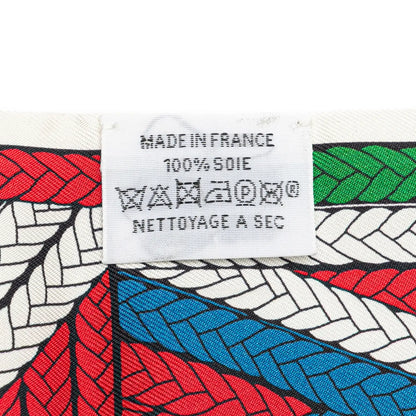 Hermès Tresses H Silk Twilly Scarf