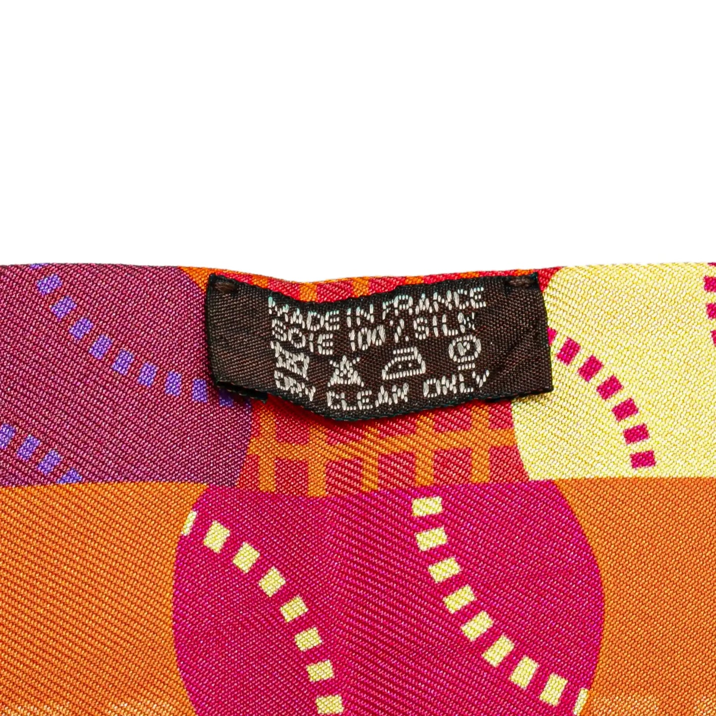 Hermès Balles de Tennis Silk Twilly Scarf