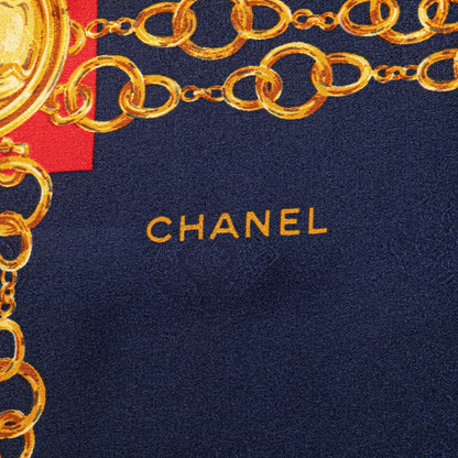 Chanel CC Chain Silk Scarf