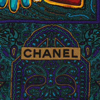 Chanel Gripoix Silk Scarf