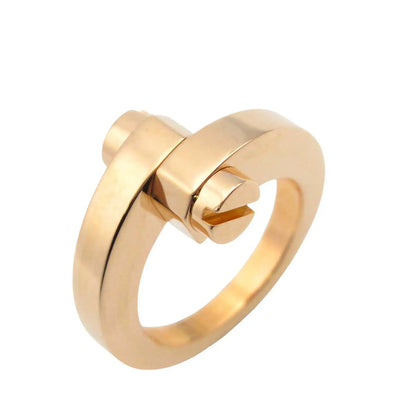 Cartier 18K Rose Gold Menotte Ring