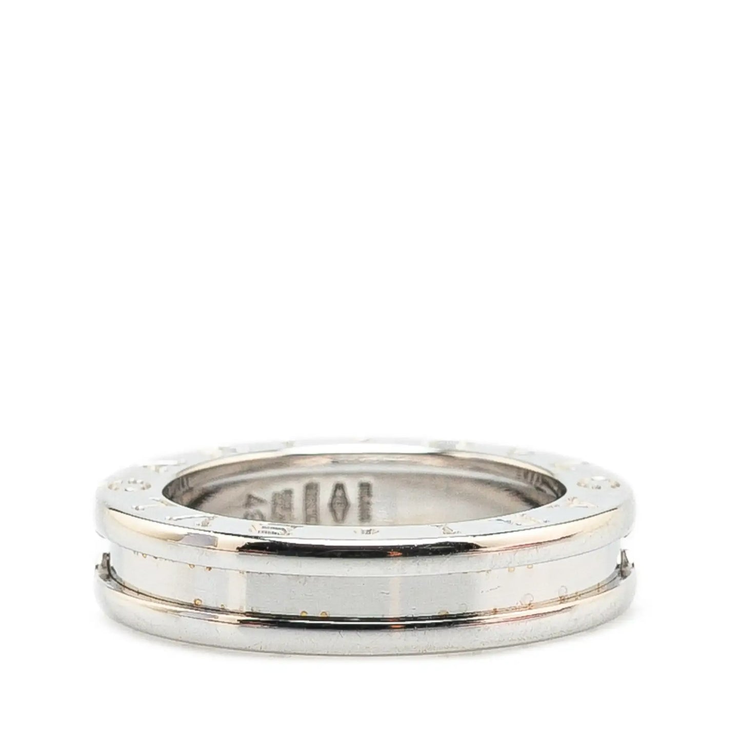 Bvlgari 18K White Gold B.Zero1 One Band Ring