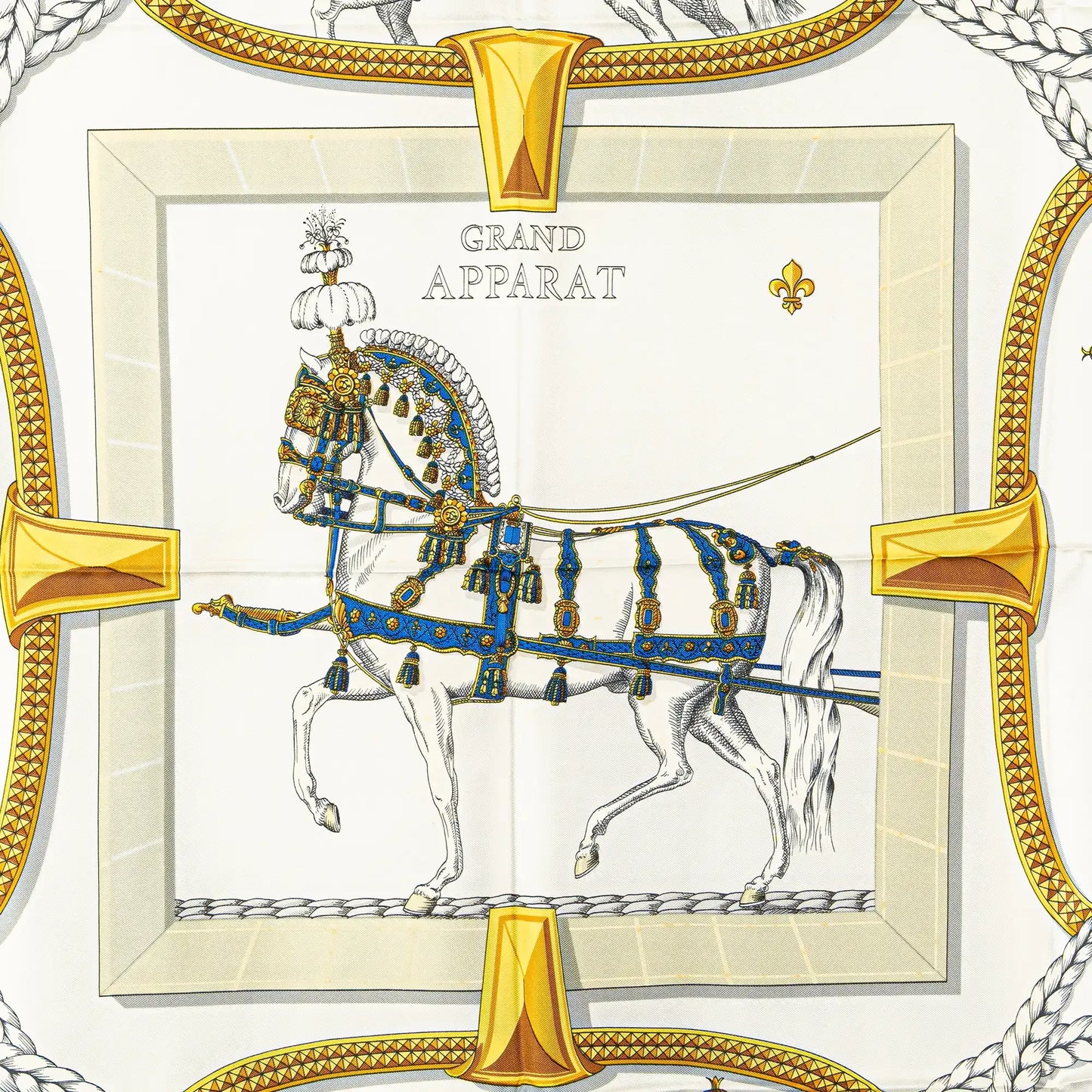 Hermès Grand Apparat Silk Scarf
